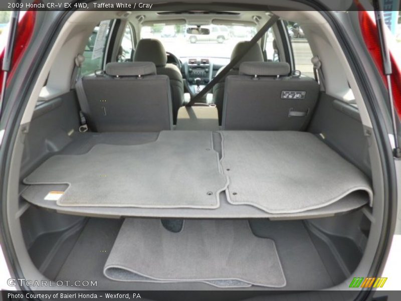Taffeta White / Gray 2009 Honda CR-V EX 4WD