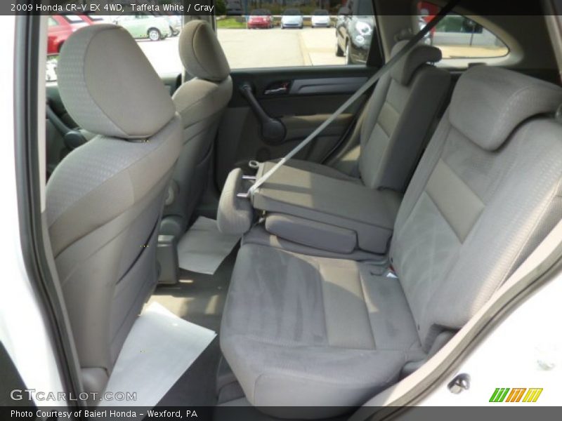 Taffeta White / Gray 2009 Honda CR-V EX 4WD