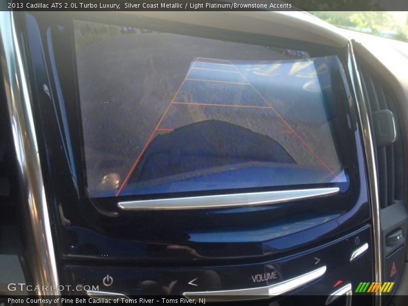 Silver Coast Metallic / Light Platinum/Brownstone Accents 2013 Cadillac ATS 2.0L Turbo Luxury
