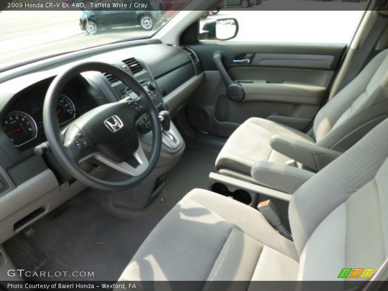  2009 CR-V EX 4WD Gray Interior