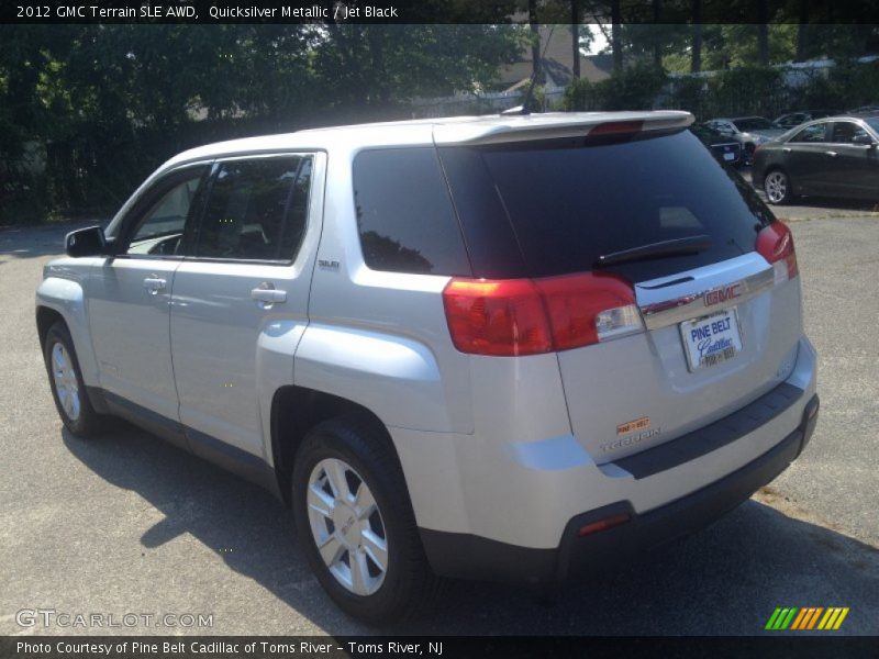 Quicksilver Metallic / Jet Black 2012 GMC Terrain SLE AWD