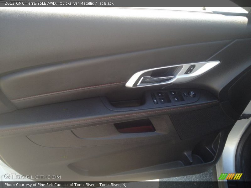 Quicksilver Metallic / Jet Black 2012 GMC Terrain SLE AWD