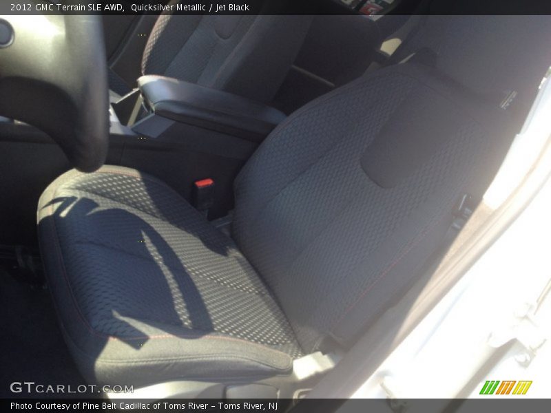 Quicksilver Metallic / Jet Black 2012 GMC Terrain SLE AWD