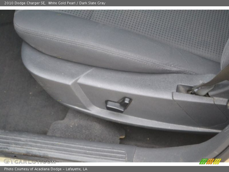 White Gold Pearl / Dark Slate Gray 2010 Dodge Charger SE