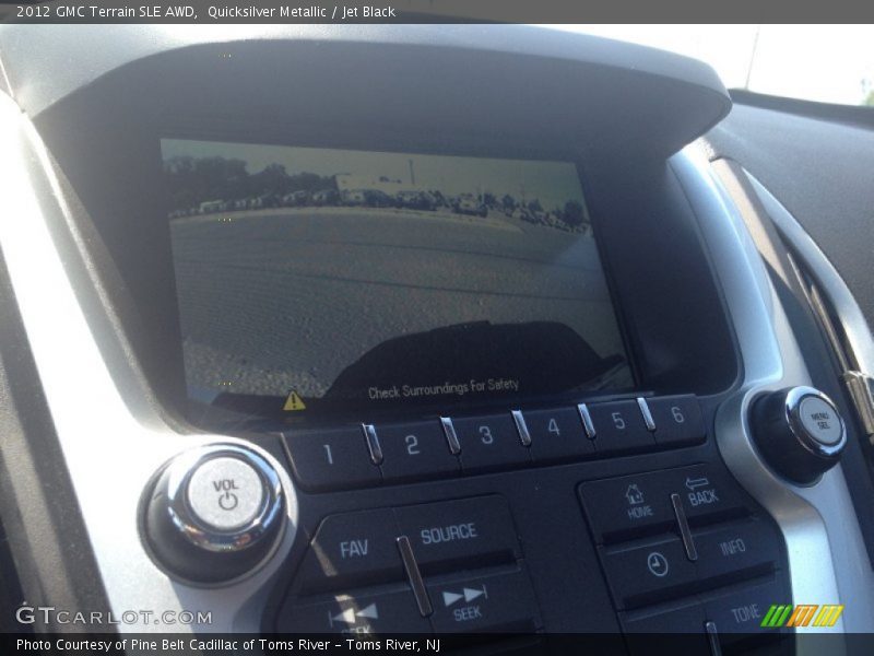 Quicksilver Metallic / Jet Black 2012 GMC Terrain SLE AWD