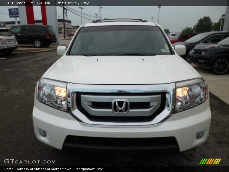 Taffeta White / Gray 2011 Honda Pilot EX-L 4WD