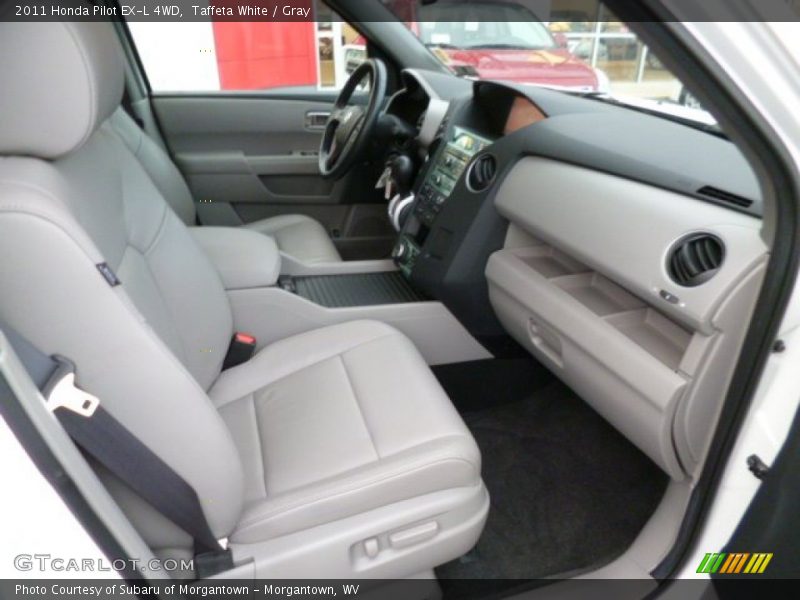 Taffeta White / Gray 2011 Honda Pilot EX-L 4WD