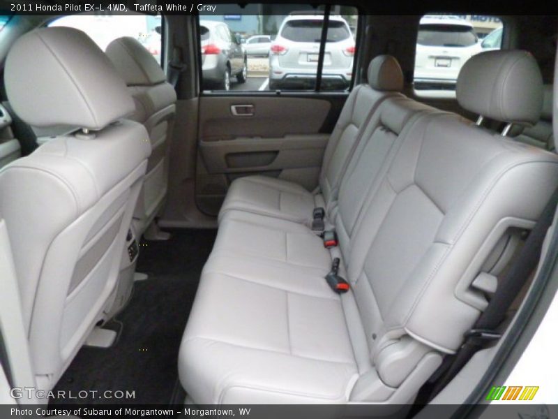 Rear Seat of 2011 Pilot EX-L 4WD