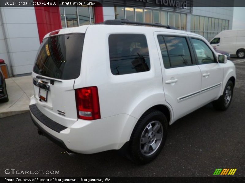 Taffeta White / Gray 2011 Honda Pilot EX-L 4WD