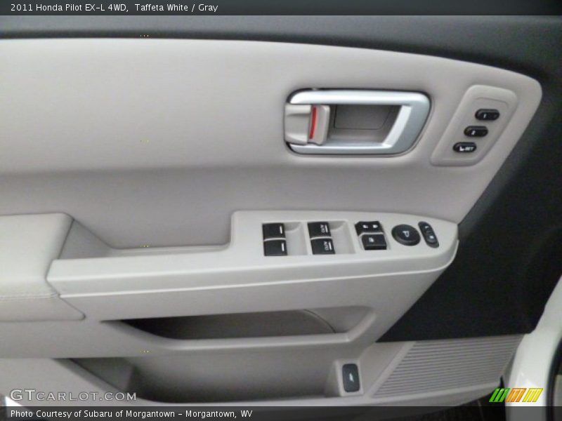 Taffeta White / Gray 2011 Honda Pilot EX-L 4WD