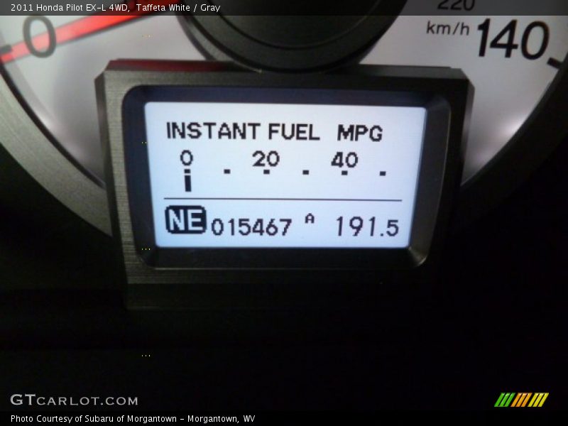 Taffeta White / Gray 2011 Honda Pilot EX-L 4WD