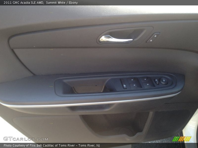 Summit White / Ebony 2011 GMC Acadia SLE AWD