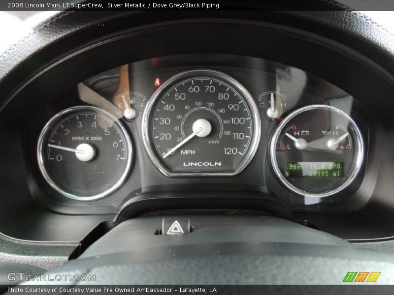 2008 Mark LT SuperCrew SuperCrew Gauges