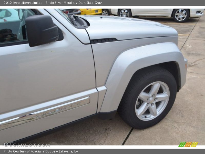 Bright Silver Metallic / Dark Slate Gray 2012 Jeep Liberty Limited