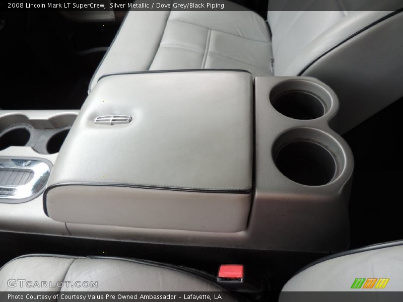 Silver Metallic / Dove Grey/Black Piping 2008 Lincoln Mark LT SuperCrew