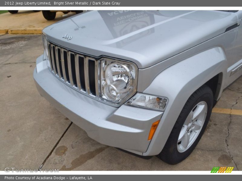 Bright Silver Metallic / Dark Slate Gray 2012 Jeep Liberty Limited