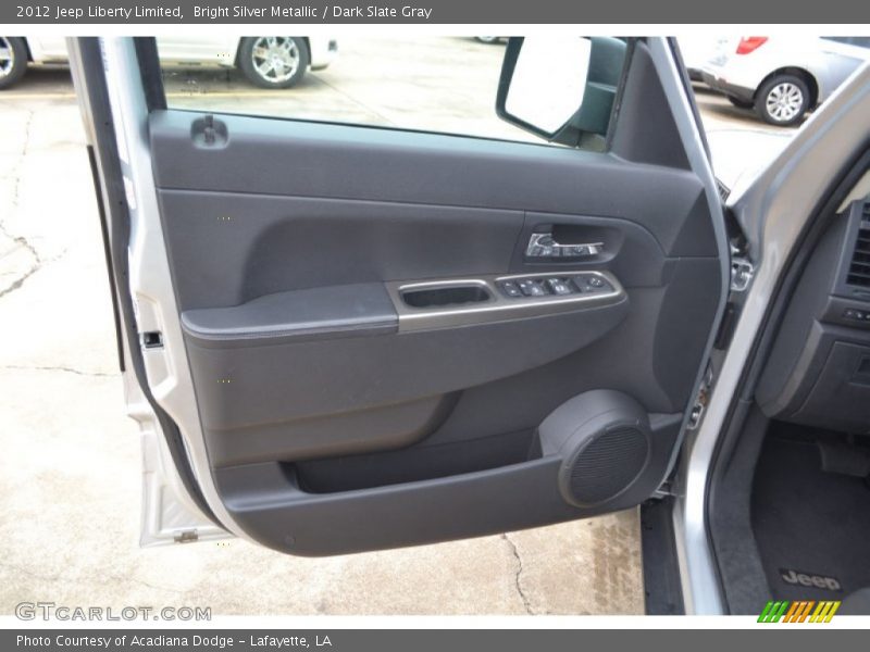 Bright Silver Metallic / Dark Slate Gray 2012 Jeep Liberty Limited