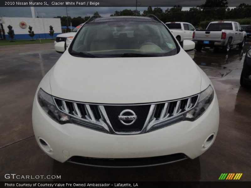 Glacier White Pearl / Beige 2010 Nissan Murano SL
