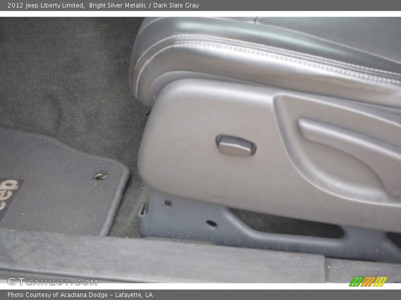 Bright Silver Metallic / Dark Slate Gray 2012 Jeep Liberty Limited