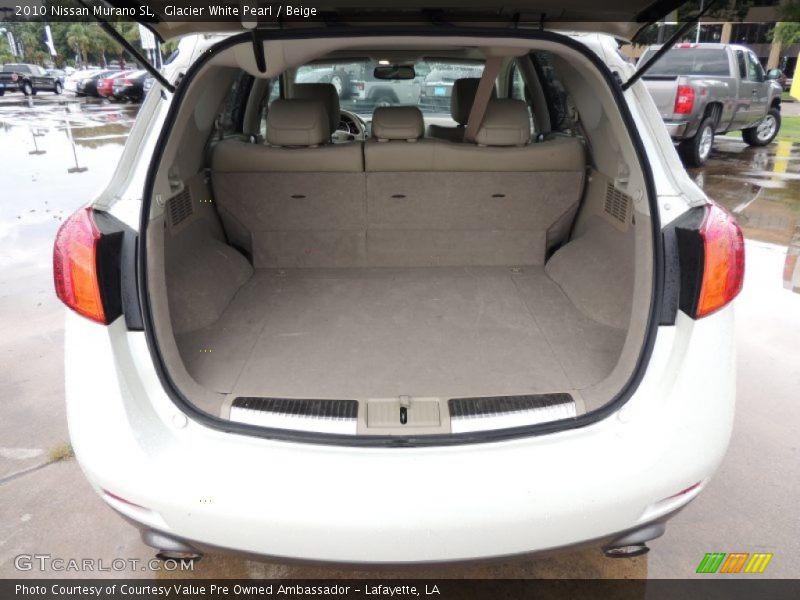 Glacier White Pearl / Beige 2010 Nissan Murano SL
