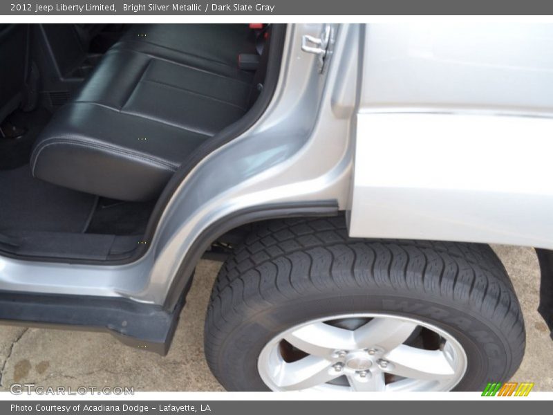 Bright Silver Metallic / Dark Slate Gray 2012 Jeep Liberty Limited