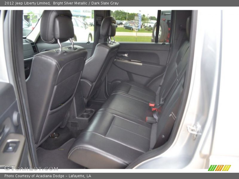 Bright Silver Metallic / Dark Slate Gray 2012 Jeep Liberty Limited