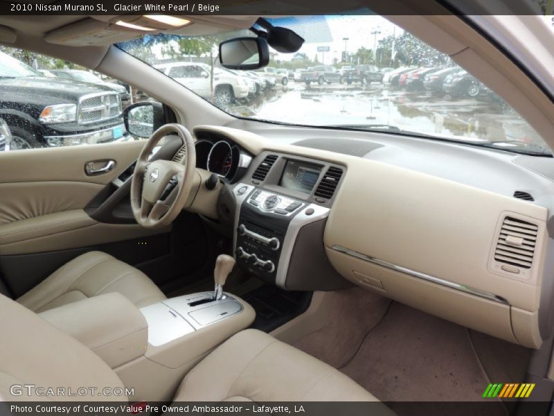 Glacier White Pearl / Beige 2010 Nissan Murano SL