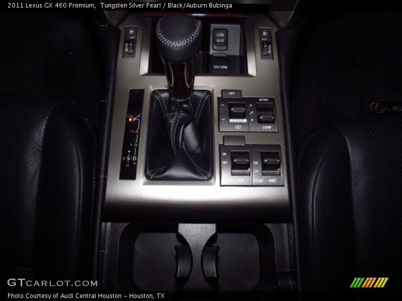Tungsten Silver Pearl / Black/Auburn Bubinga 2011 Lexus GX 460 Premium