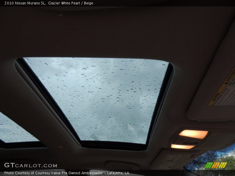 Glacier White Pearl / Beige 2010 Nissan Murano SL