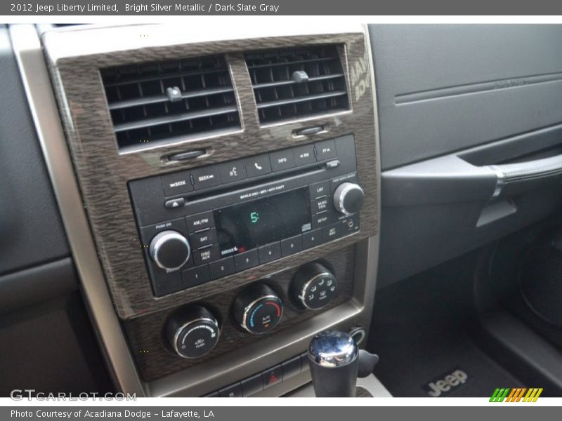 Bright Silver Metallic / Dark Slate Gray 2012 Jeep Liberty Limited