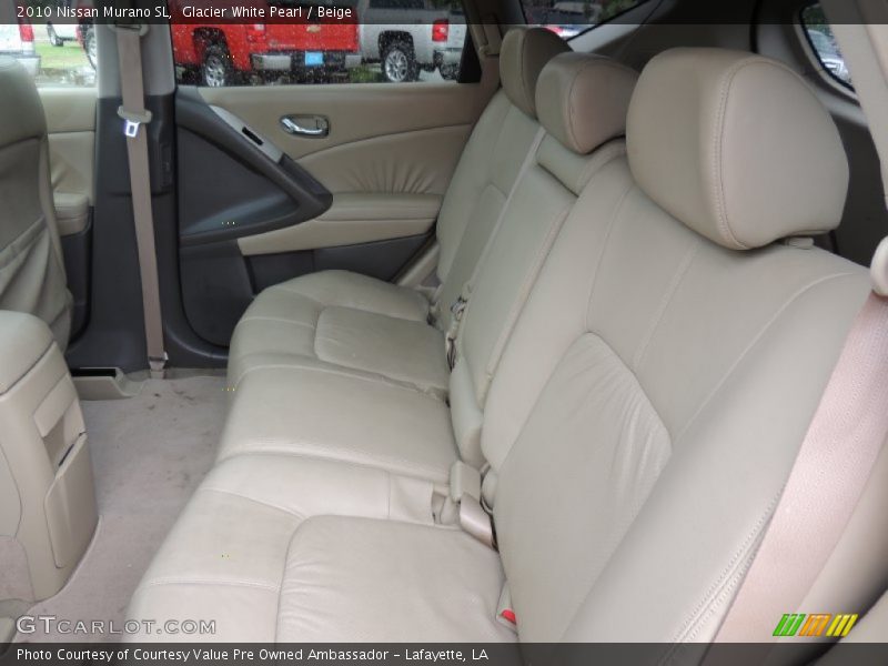 Glacier White Pearl / Beige 2010 Nissan Murano SL