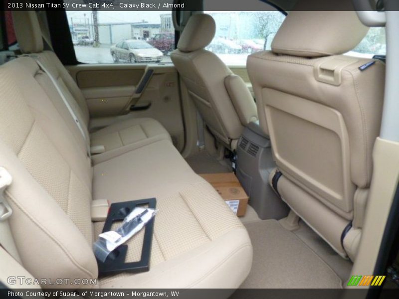 Galaxy Black / Almond 2013 Nissan Titan SV Crew Cab 4x4