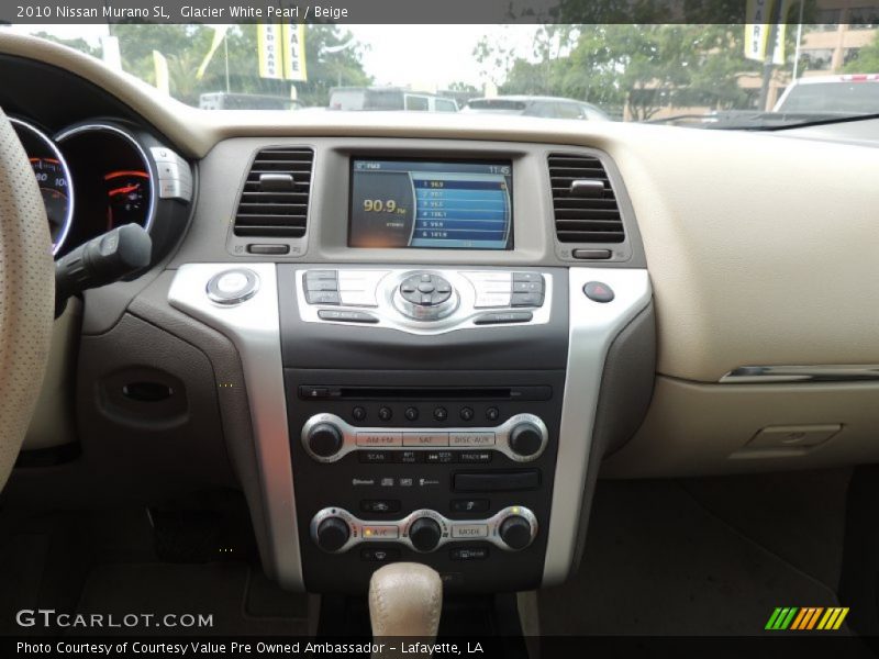 Glacier White Pearl / Beige 2010 Nissan Murano SL