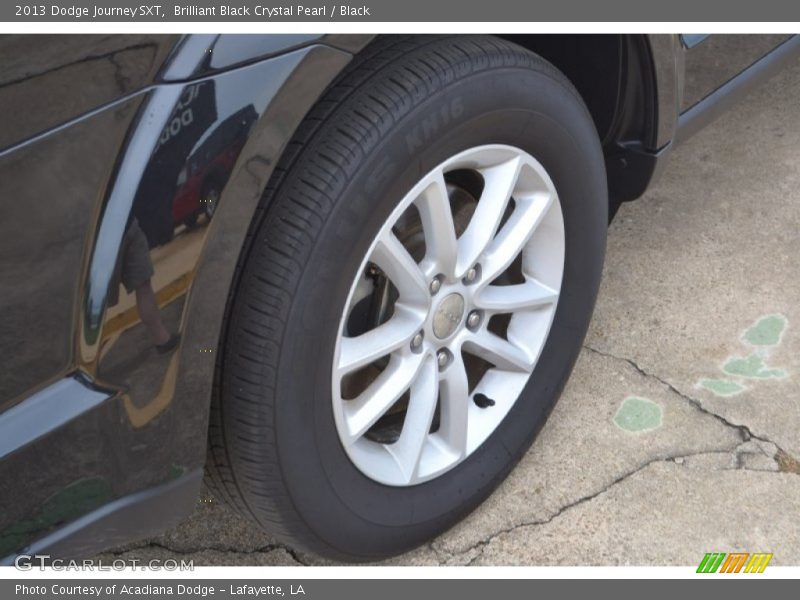 Brilliant Black Crystal Pearl / Black 2013 Dodge Journey SXT