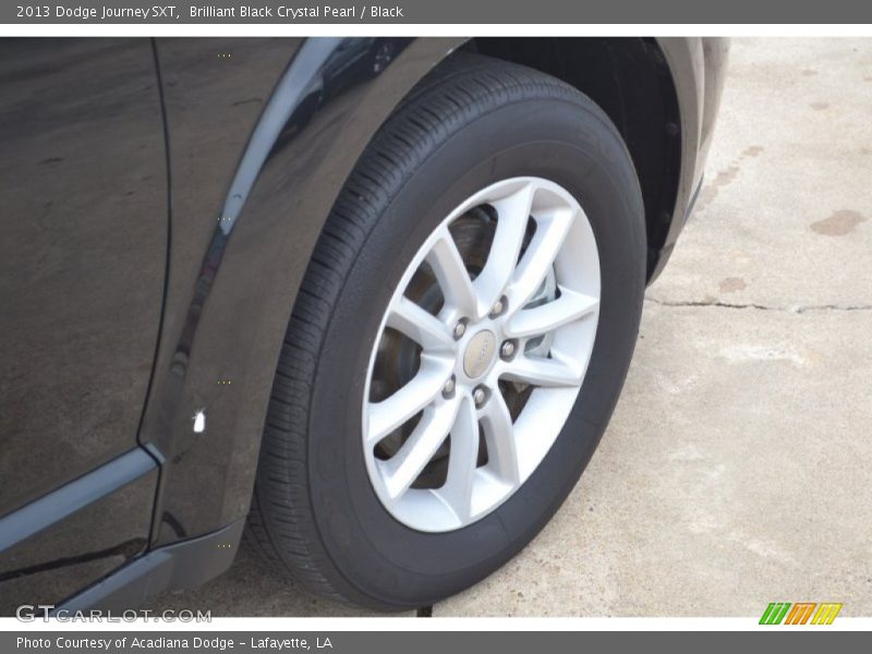 Brilliant Black Crystal Pearl / Black 2013 Dodge Journey SXT