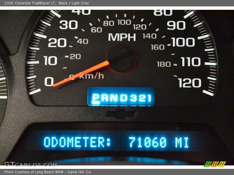 Black / Light Gray 2005 Chevrolet TrailBlazer LT