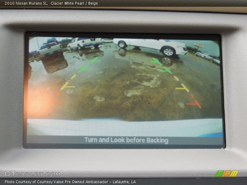 Glacier White Pearl / Beige 2010 Nissan Murano SL