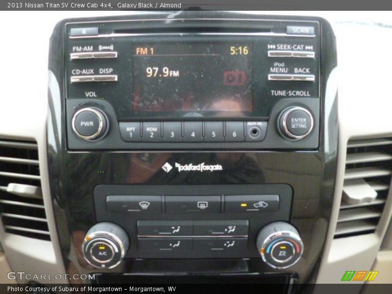 Galaxy Black / Almond 2013 Nissan Titan SV Crew Cab 4x4