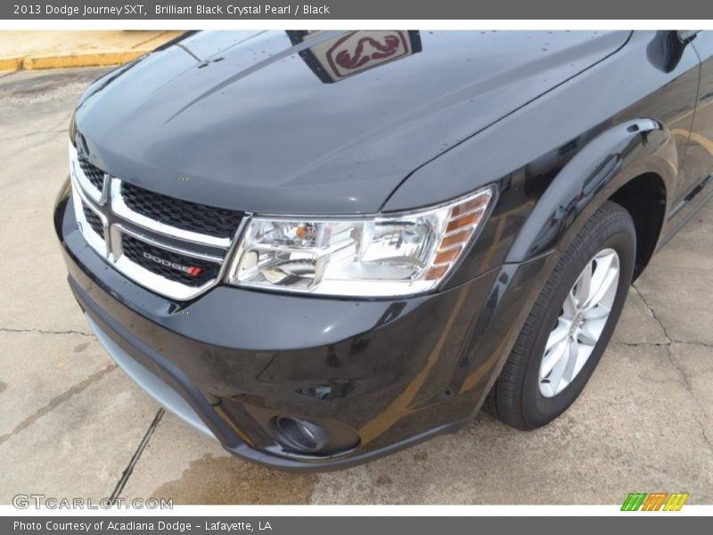 Brilliant Black Crystal Pearl / Black 2013 Dodge Journey SXT