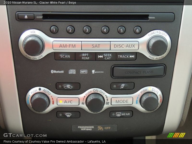 Glacier White Pearl / Beige 2010 Nissan Murano SL