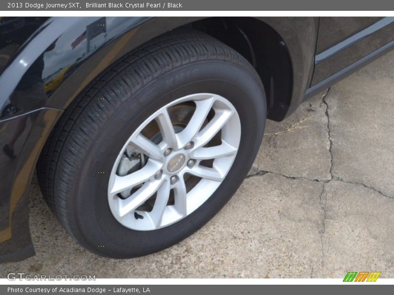 Brilliant Black Crystal Pearl / Black 2013 Dodge Journey SXT
