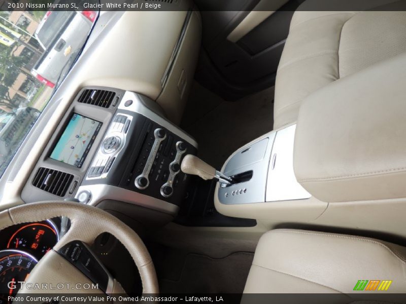Glacier White Pearl / Beige 2010 Nissan Murano SL