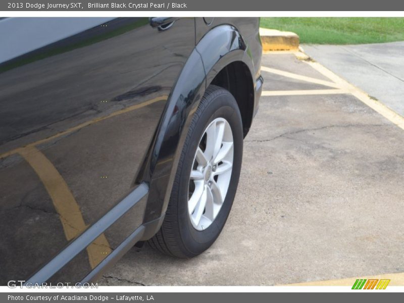 Brilliant Black Crystal Pearl / Black 2013 Dodge Journey SXT