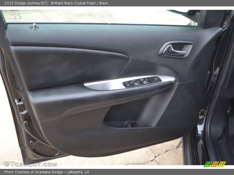 Brilliant Black Crystal Pearl / Black 2013 Dodge Journey SXT