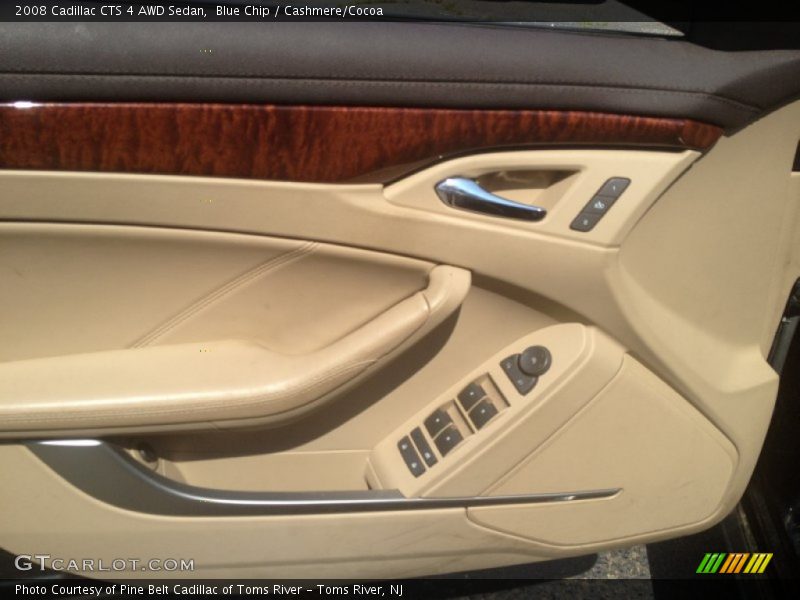 Blue Chip / Cashmere/Cocoa 2008 Cadillac CTS 4 AWD Sedan