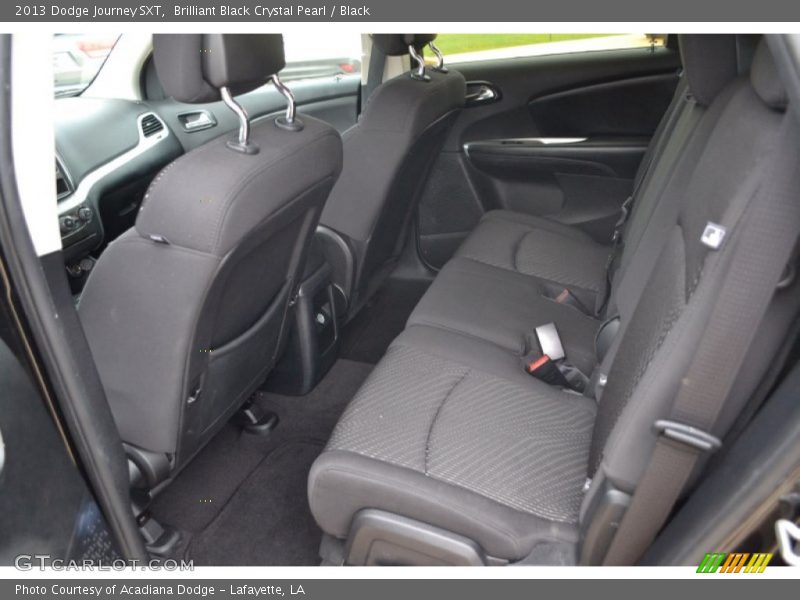 Brilliant Black Crystal Pearl / Black 2013 Dodge Journey SXT