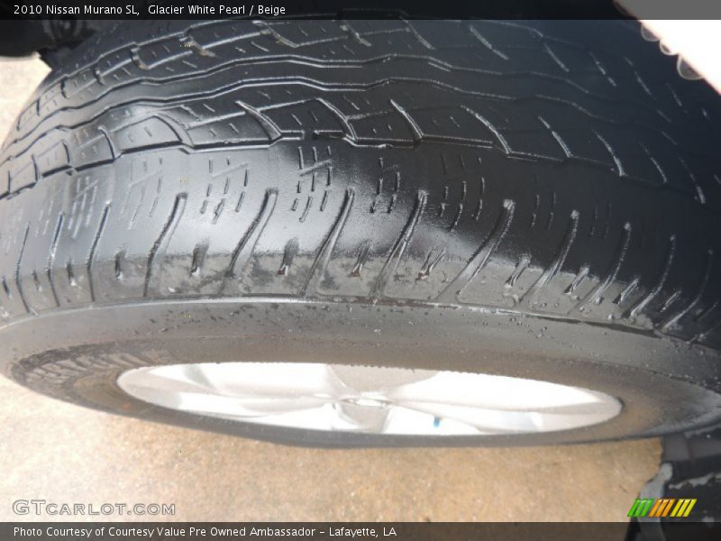 Glacier White Pearl / Beige 2010 Nissan Murano SL