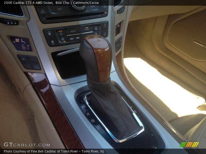 Blue Chip / Cashmere/Cocoa 2008 Cadillac CTS 4 AWD Sedan