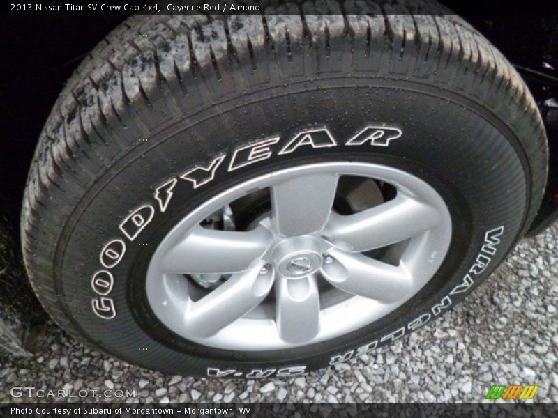Cayenne Red / Almond 2013 Nissan Titan SV Crew Cab 4x4