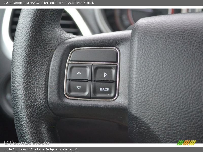 Brilliant Black Crystal Pearl / Black 2013 Dodge Journey SXT